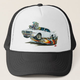 1967-68 Firebird White Car Trucker Hat