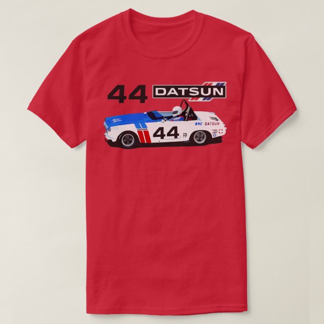 1967 BRE Datsun 1600 T-Shirt (Design Front)