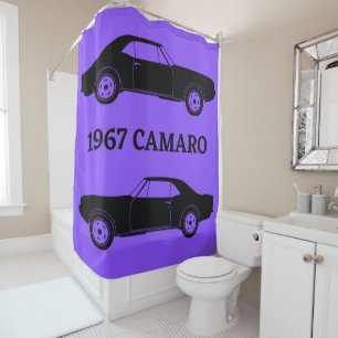 1967 Camaro Muscle Car Shower Curtain