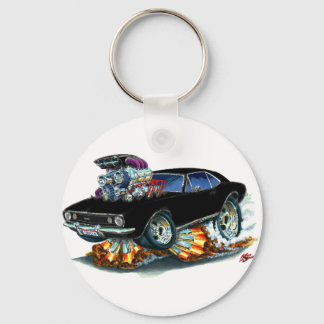 1967 Camaro SS Black Car Key Ring