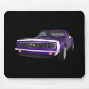 1967 Camaro SS: Purple Finish: 3D Model: Mouse Mat