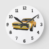 1967 Camaro SS: Wall Clock
