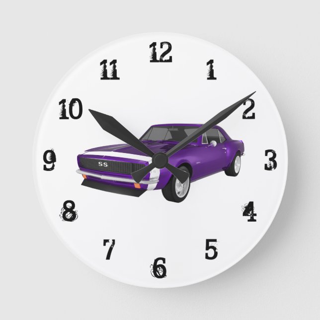 1967 Camaro SS: Wall Clock (Front)