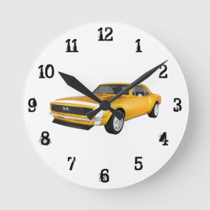1967 Camaro SS: Wall Clock