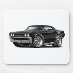1967 Chevelle Black Car Mouse Mat