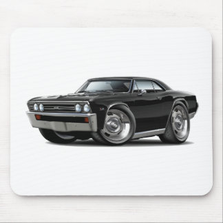 1967 Chevelle Black Car Mouse Mat
