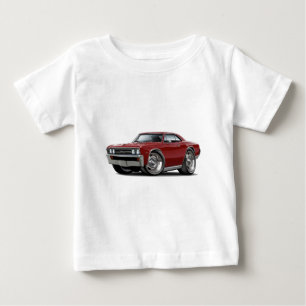 1967 Chevelle Maroon Car Baby T-Shirt