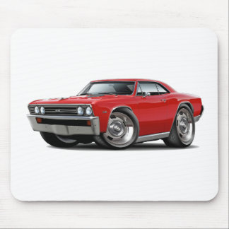 1967 Chevelle Red Car Mouse Mat