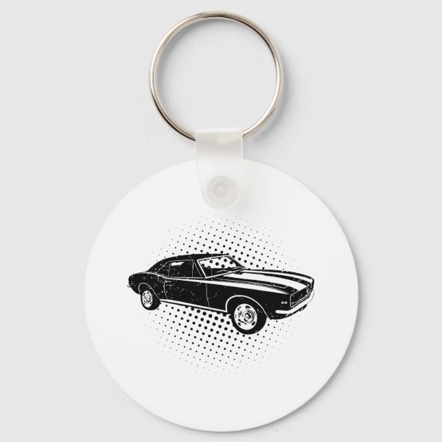 1967 Chevrolet Camaro SS 396 Key Ring (Front)