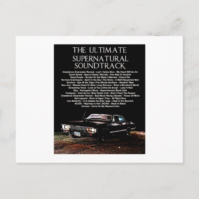 1967 Chevrolet Impala SS Postcard (Front)