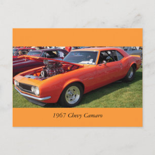 1967 Chevy Camaro Postcard
