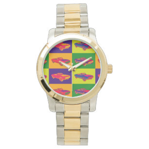1967 Chevy Camaro RS Convertible Pop Art Watch