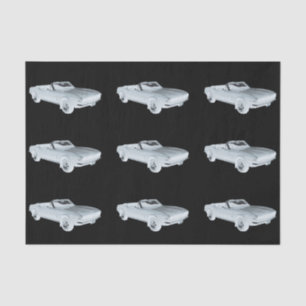 1967 Chevy Camaro RS Muscle Car Pop Art Tissue Paper