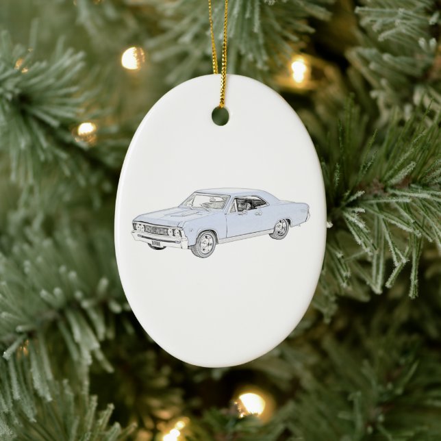 1967 Chevy Chevelle Ceramic Tree Decoration (Tree)