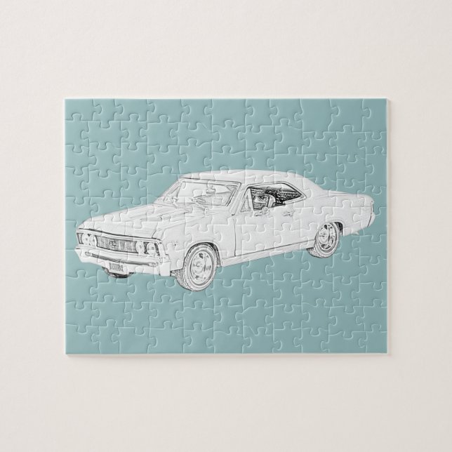1967 Chevy Chevelle Jigsaw Puzzle (Horizontal)
