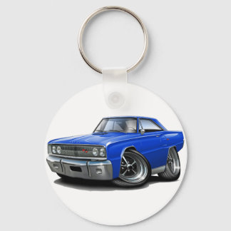 1967 Coronet RT Blue Car Key Ring