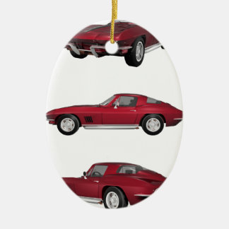 1967 Corvette C2: Ceramic Tree Decoration