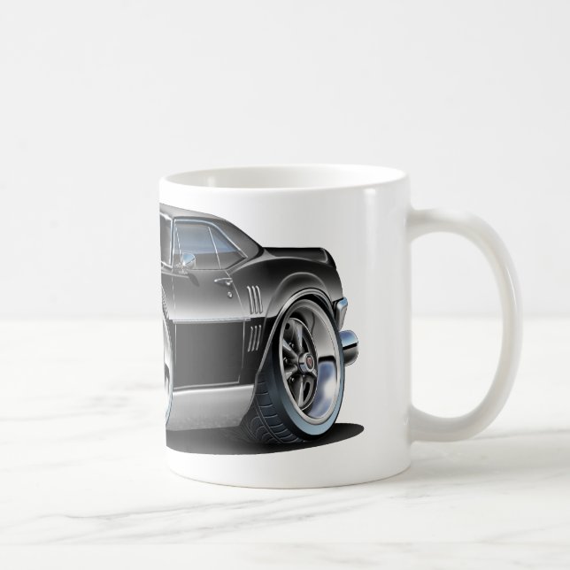 1967 Firebird Black Car Coffee Mug (Right)