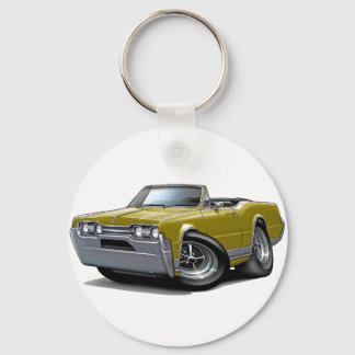 1967 Olds Cutlass Gold Convertible Key Ring