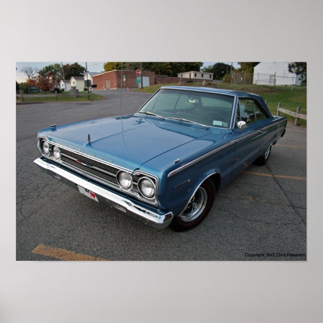 1967 Plymouth Belvedere II Poster (Front)