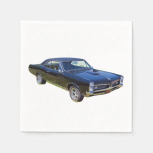 1967 Pontiac GTO Muscle Car Napkin