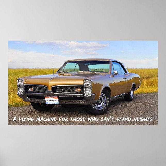 1967 Pontiac GTO Poster (Front)
