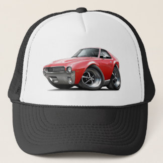 1968-69 AMX Red Car Trucker Hat