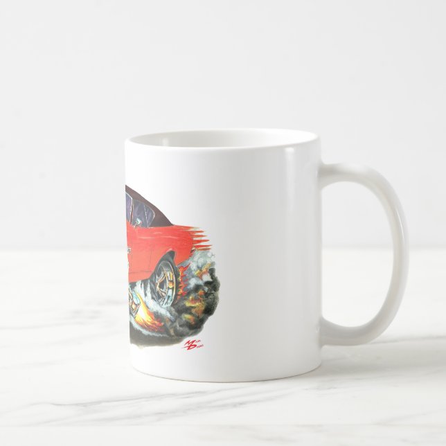 1968-69 Chevelle Red-Black Top Car Coffee Mug (Right)