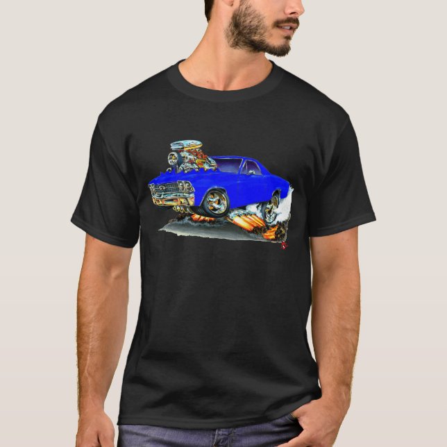 1968-69 El Camino Blue Truck T-Shirt (Front)