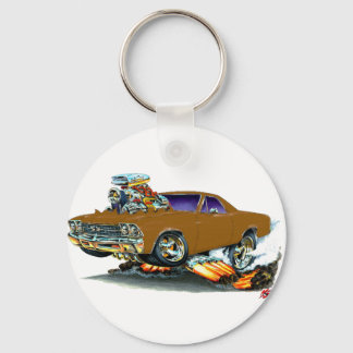 1968-69 El Camino Brown Truck Key Ring