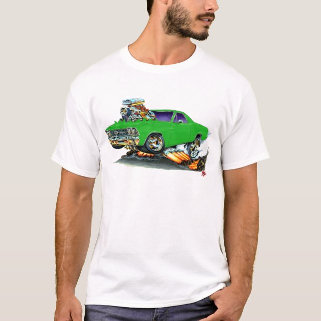 1968-69 El Camino Green Truck T-Shirt (Front)