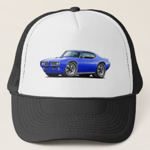 1968-69 GTO Blue Car Trucker Hat