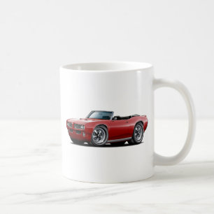 1968-69 GTO Maroon Convertible Coffee Mug