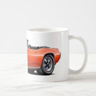 1968-69 GTO Orange Convertible Coffee Mug