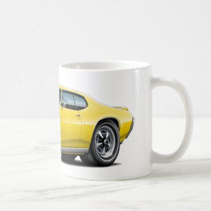 1968-69 GTO Yellow Car Coffee Mug