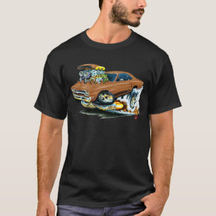 1968-69 Plymouth GTX Brown Car T-Shirt