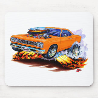 1968-69 Roadrunner Orange Car Mouse Mat