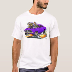 1968-70 Charger Purple Car T-Shirt