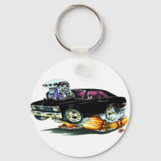 1968-70 Nova Black Car Key Ring