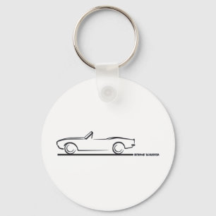 1968 Camaro Convertible BLK Key Ring