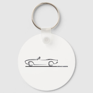 1968 Camaro Convertible BLK Key Ring