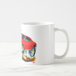 1968 Camaro Red-Black Car Coffee Mug