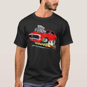 1968 Camaro Red-White Car T-Shirt