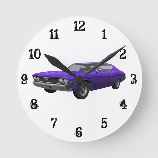1968 Chevelle SS: Wall Clock (Front)