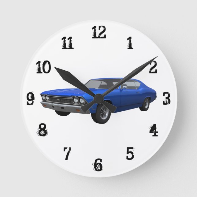 1968 Chevelle SS: Wall Clock (Front)