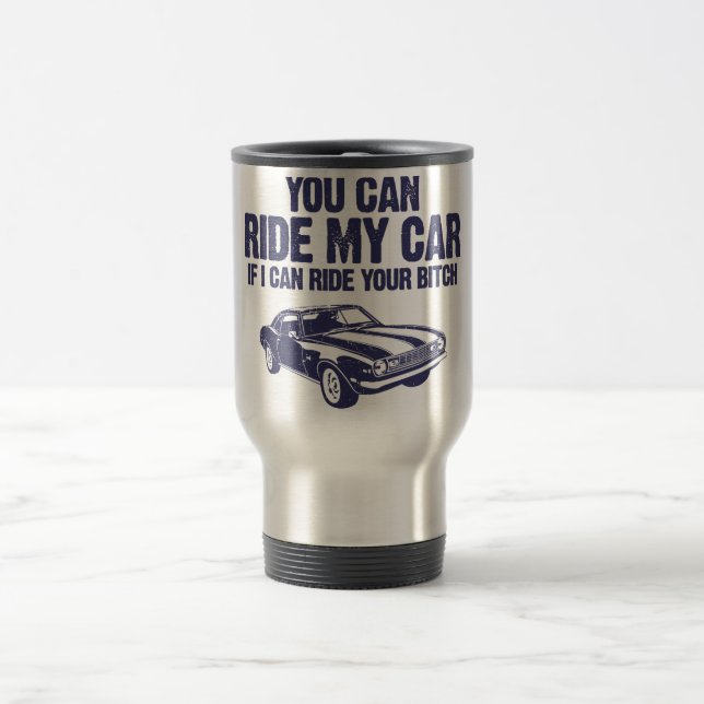 1968 Chevrolet Camaro Z28 Travel Mug (Center)