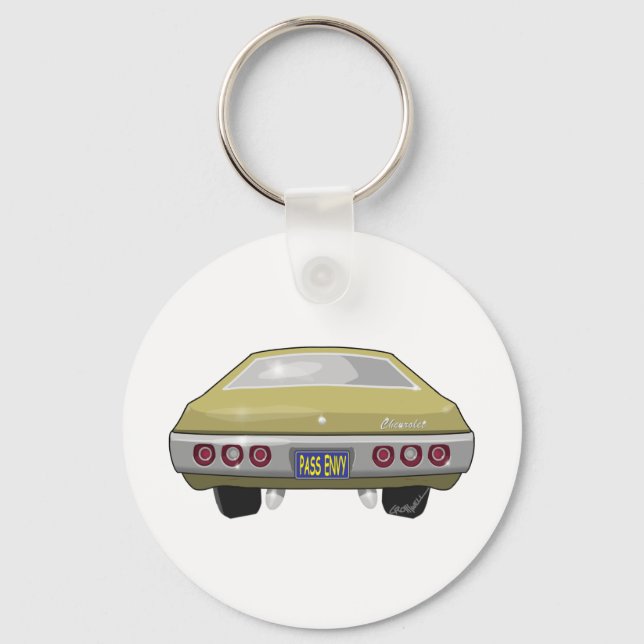 1968 Chevrolet Impala Key Ring (Front)