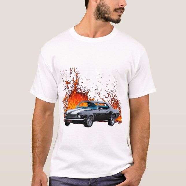 1968 Chevy Camaro Z28 T-Shirt (Front)