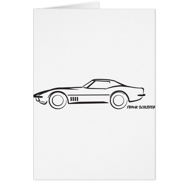 1968 Corvette Hardtop BLK (Front)