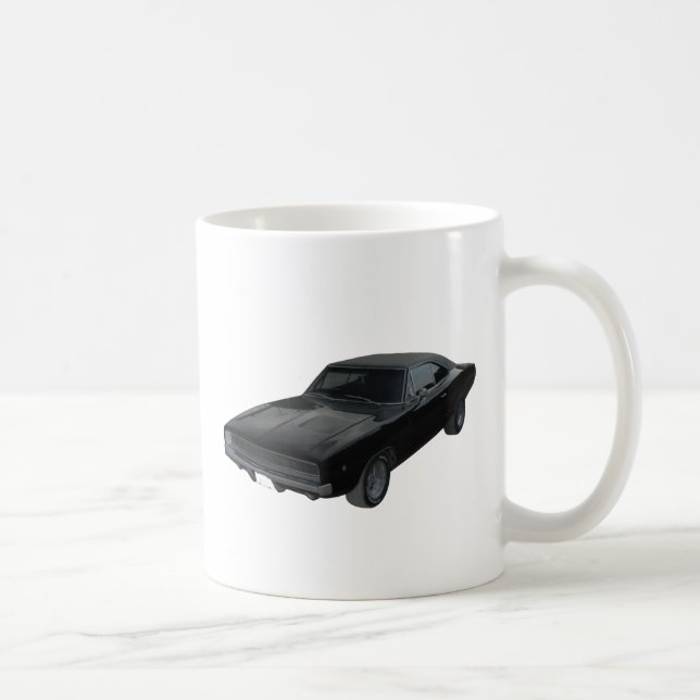 1968 dodge charger r/t mopar coffee mug (Right)